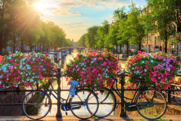 Amsterdam en train 